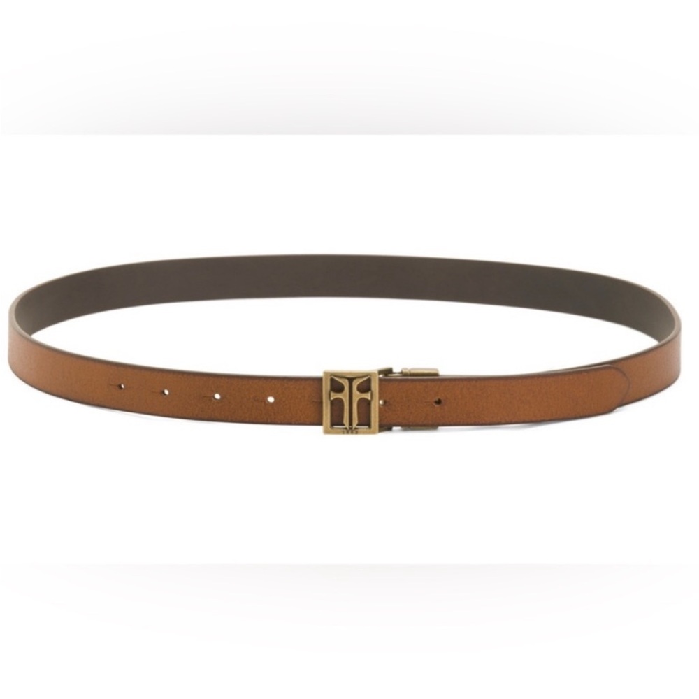 NEW Frye Twist Reversible Belt tan size Small